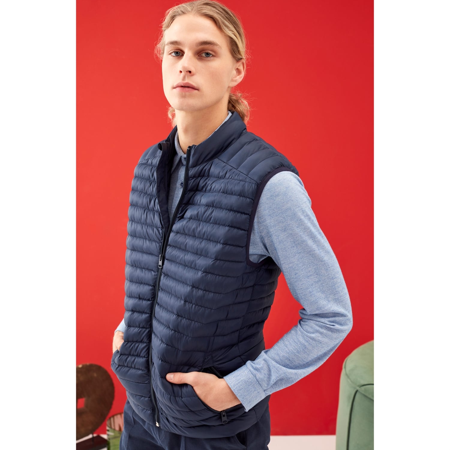 KAPİTONELİ ŞİŞME YELEK