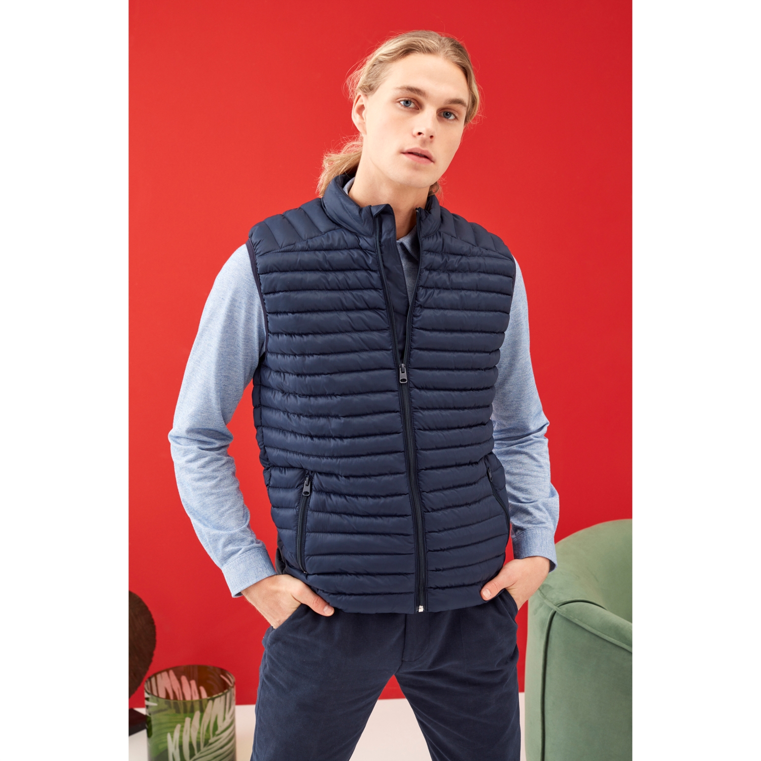 KAPİTONELİ ŞİŞME YELEK