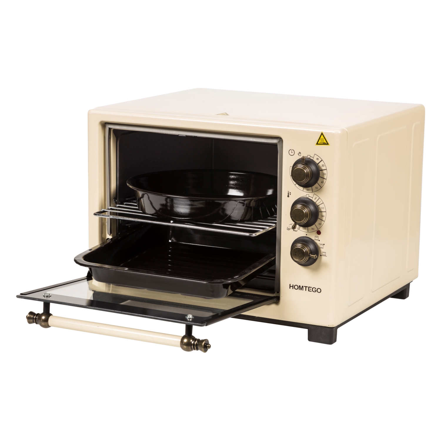 HOMTEGO RETRO MINI FIRIN - KREM