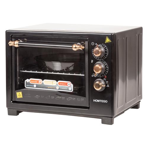 HOMTEGO RETRO MINI FIRIN- MAT SİYAH