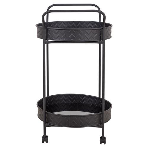  2 KATLI YUVARLAK SERVİS ARABASI