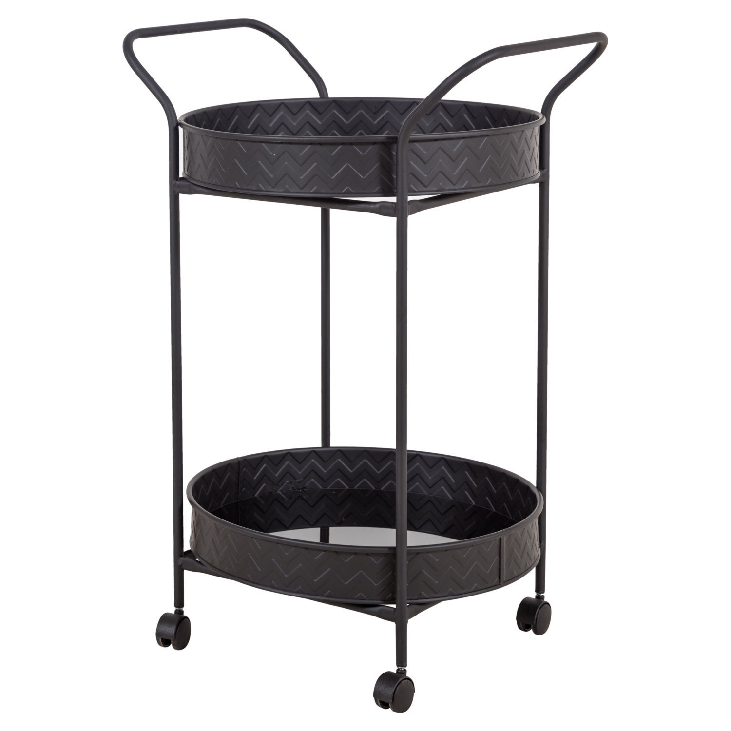 2 KATLI YUVARLAK SERVİS ARABASI