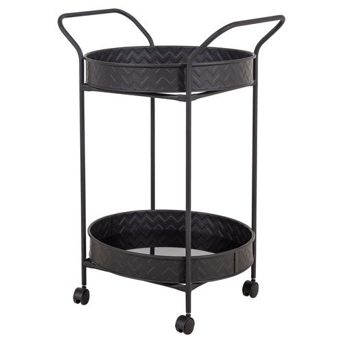  2 KATLI YUVARLAK SERVİS ARABASI