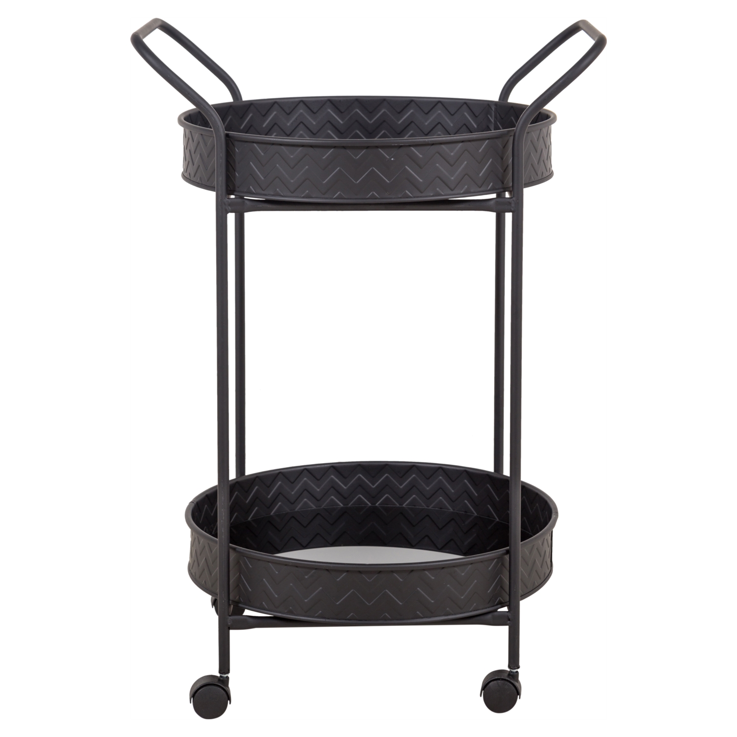 2 KATLI YUVARLAK SERVİS ARABASI