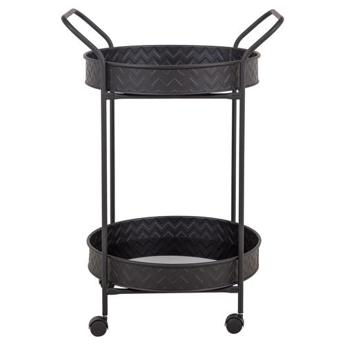  2 KATLI YUVARLAK SERVİS ARABASI