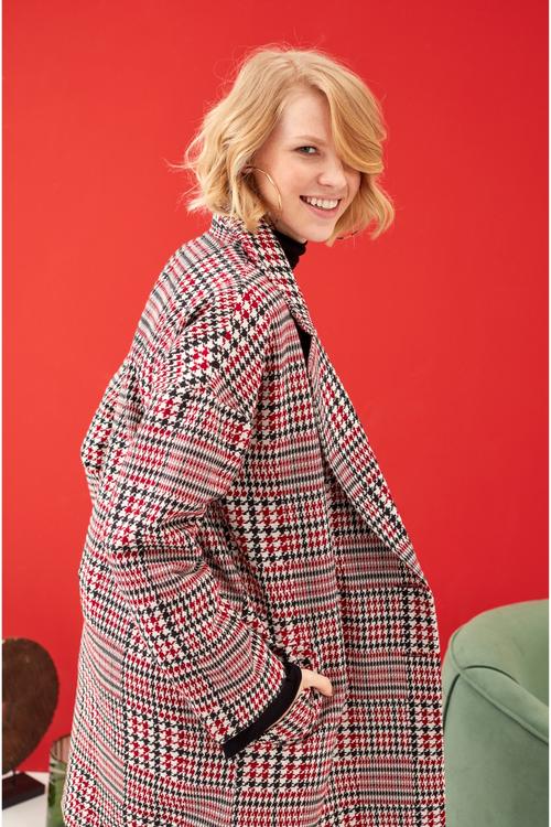  EKOSE DESENLİ KALIN KAŞE KABAN