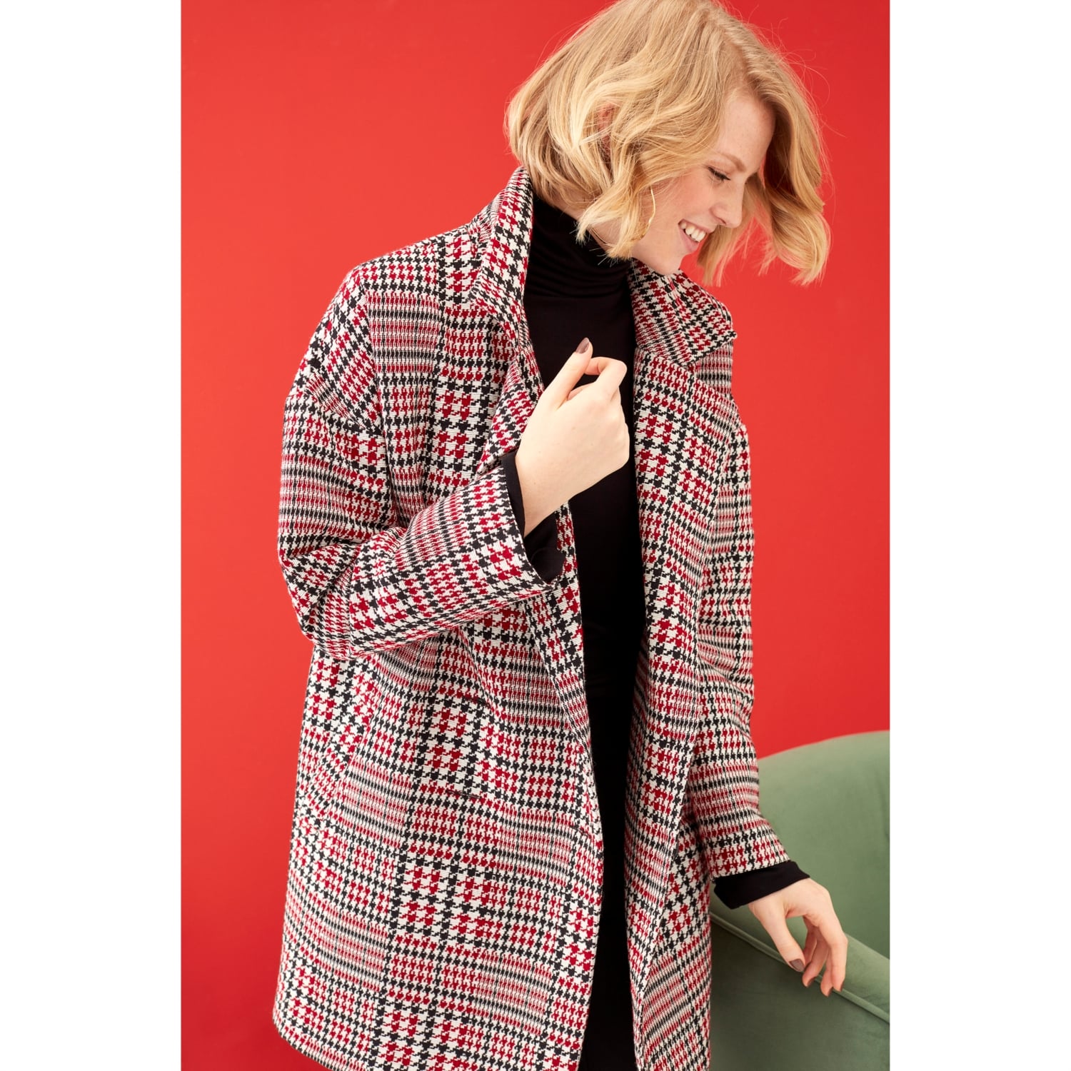 EKOSE DESENLİ KALIN KAŞE KABAN