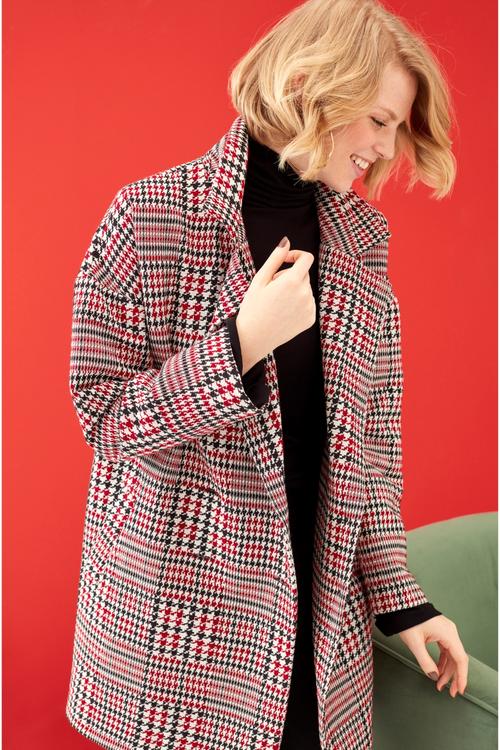  EKOSE DESENLİ KALIN KAŞE KABAN