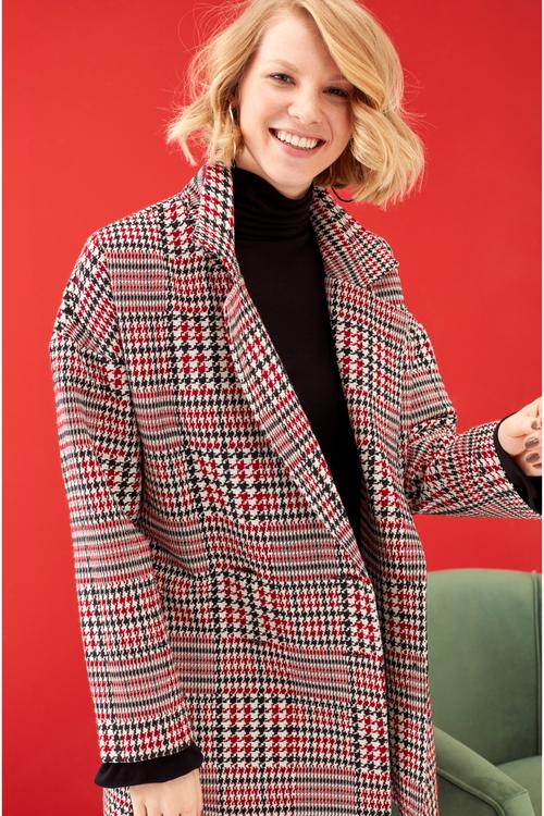  EKOSE DESENLİ KALIN KAŞE KABAN