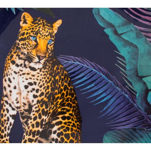  FOREST LEOPAR PASTA TABAĞI 21 CM