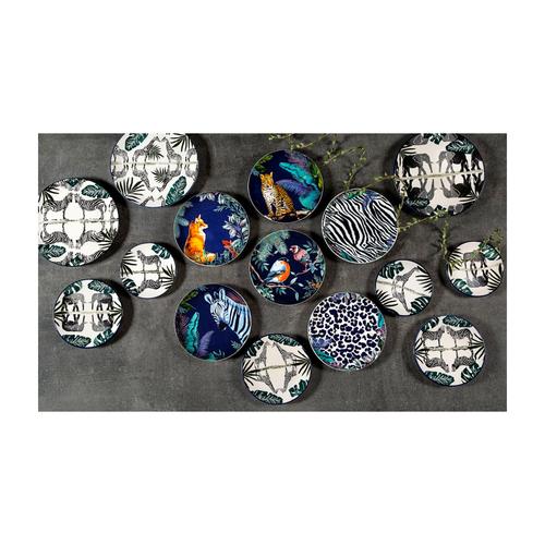  ZEBRA SERVİS TABAĞI 25 CM