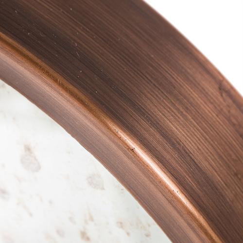  YUVARLAK BRONZ ESKİTME AYNA 50 CM