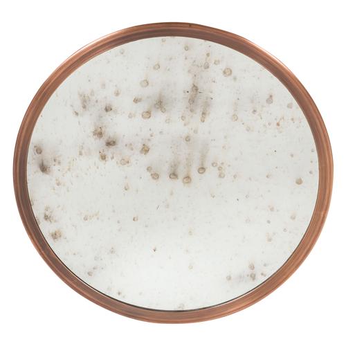  YUVARLAK BRONZ ESKİTME AYNA 50 CM