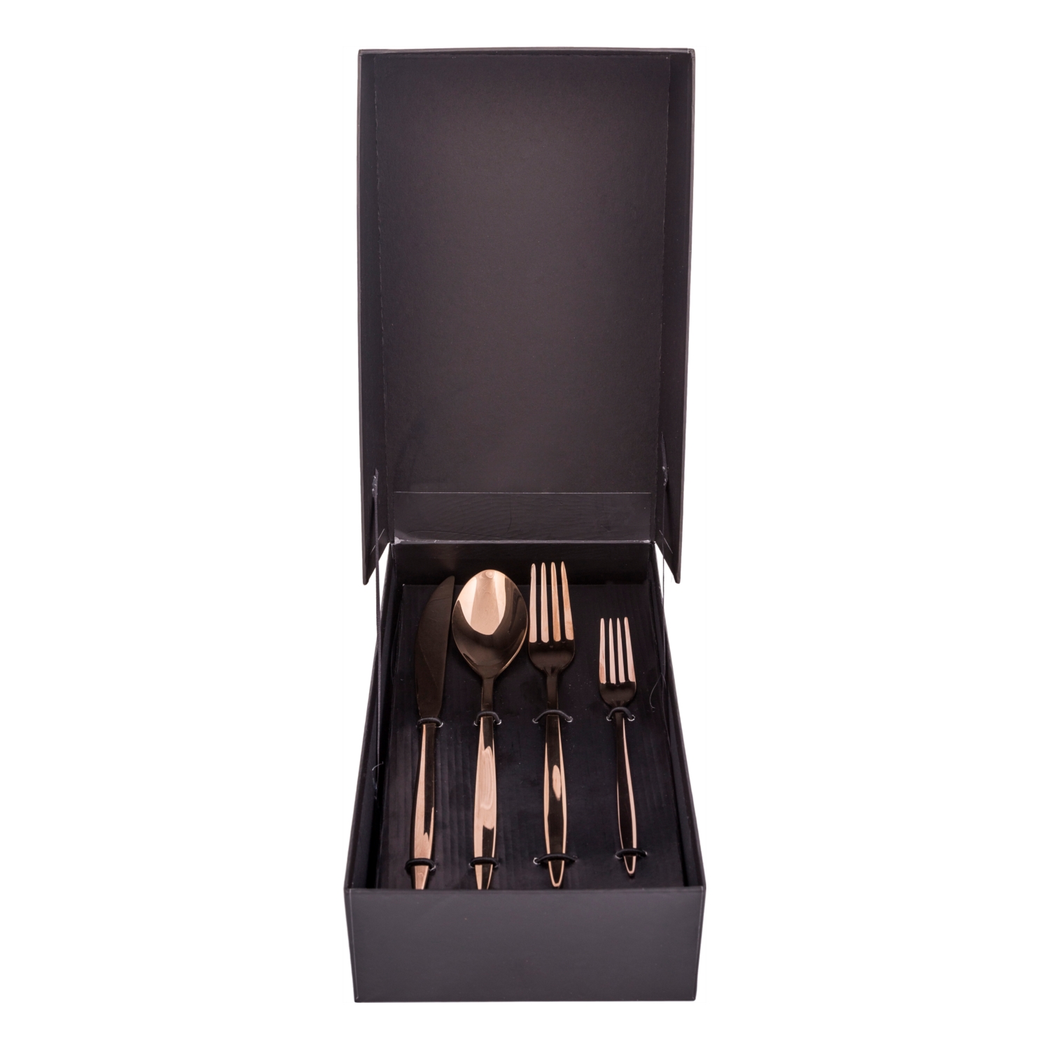 J'ADORE ÇATAL KAŞIK BIÇAK TAKIMI 24 PARÇA - BRONZ