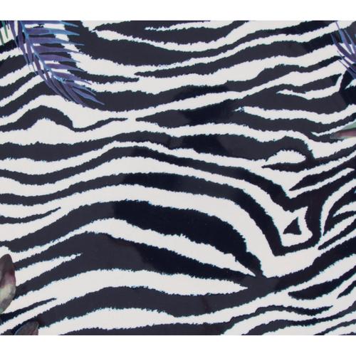  ZEBRA DESENLİ PASTA TABAĞI 21 CM