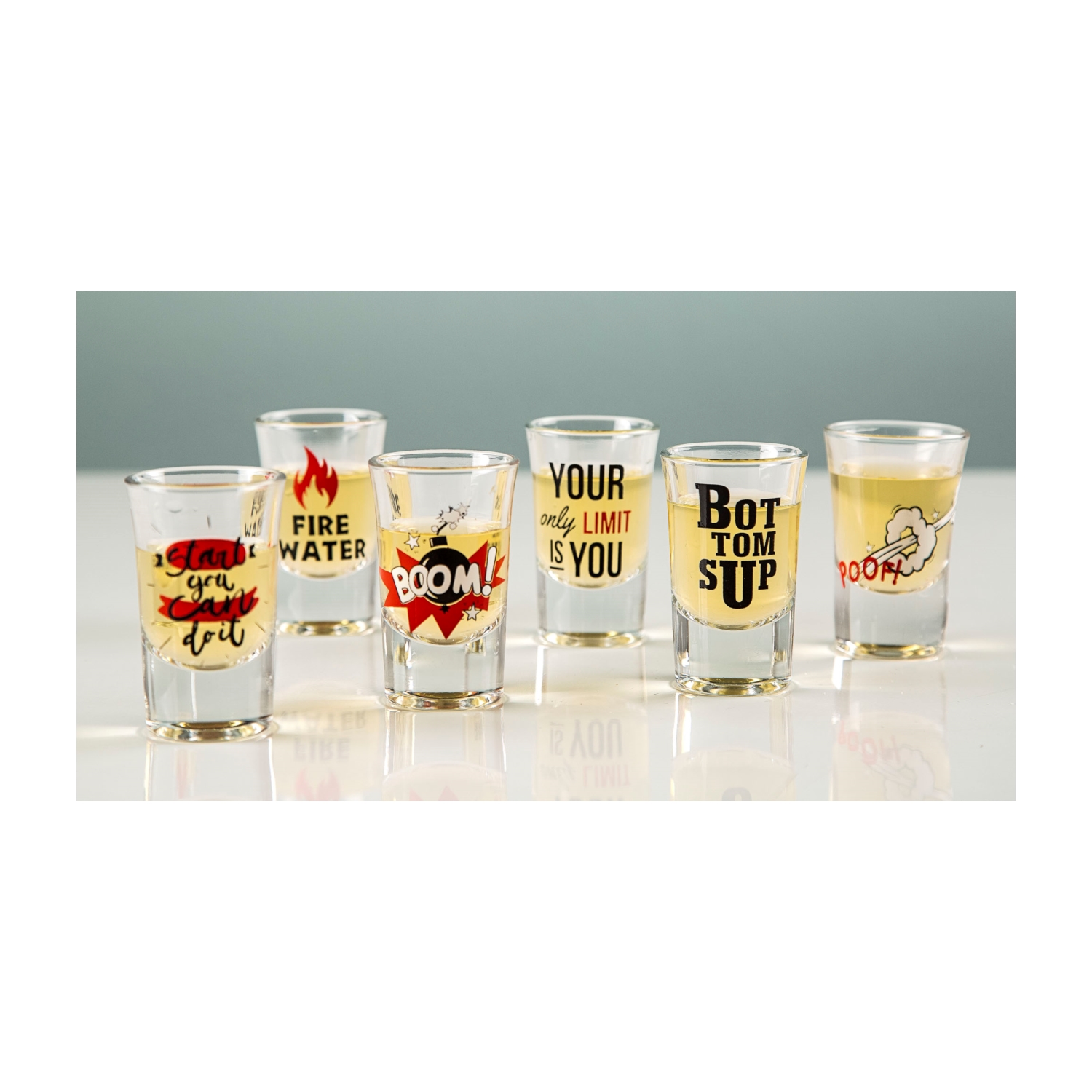 6 LI SHOT BARDAĞI SETİ 40ML