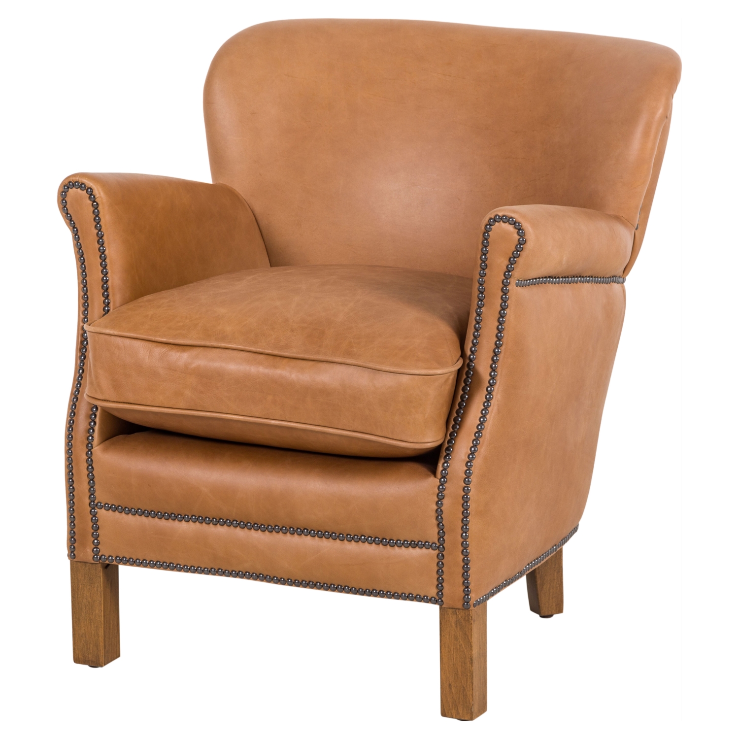 PROFESSOR DERİ BERJER NATURAL WASHED CAMEL