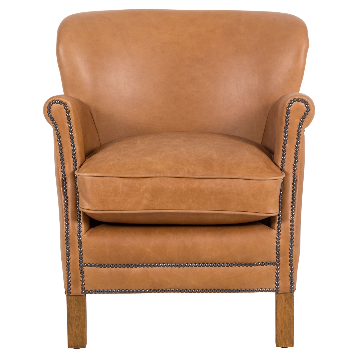 PROFESSOR DERİ BERJER NATURAL WASHED CAMEL