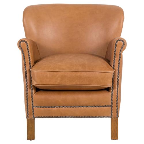  PROFESSOR DERİ BERJER NATURAL WASHED CAMEL