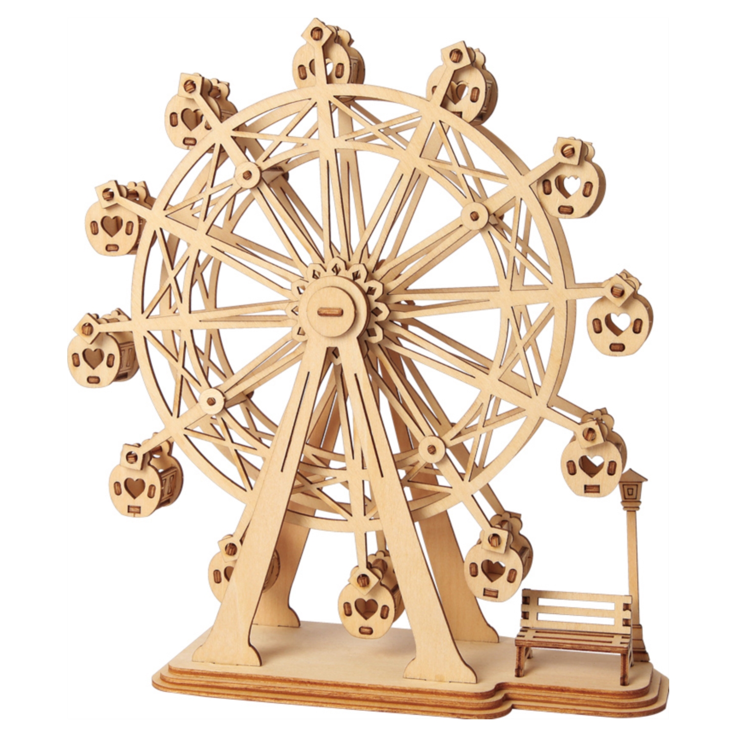 AHŞAP DÖNME DOLAP PUZZLE