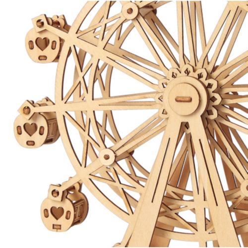  AHŞAP DÖNME DOLAP PUZZLE