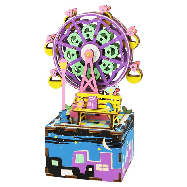 MÜZİKLİ DÖNME DOLAP MİNYATÜR PUZZLE | mudo