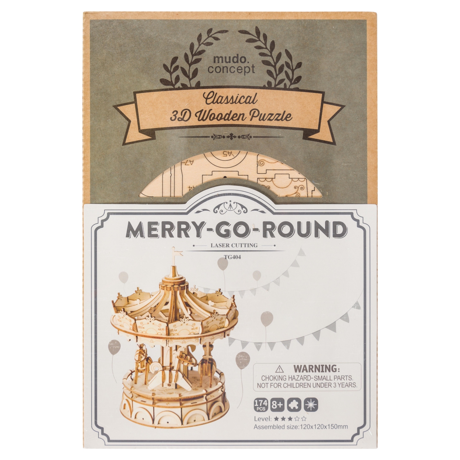 CAROUSEL AHŞAP PUZZLE