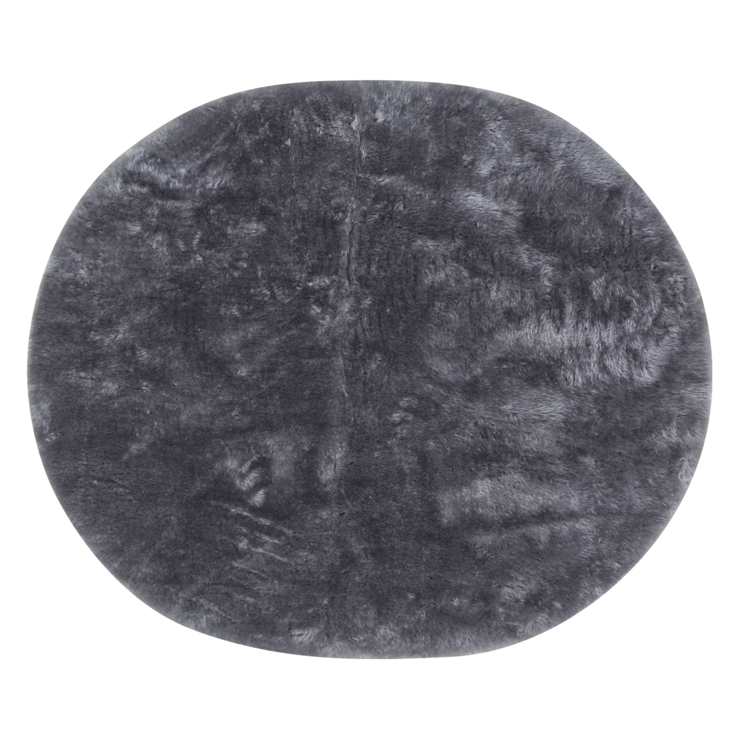 POLLY OVAL POST GRİ 120x140 CM