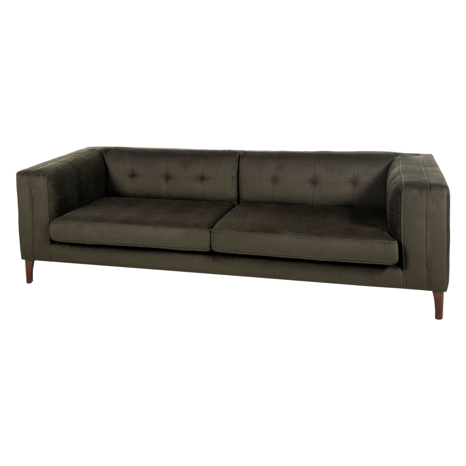 SUNGET ÜÇLÜ KOLTUK KOYU YEŞİL