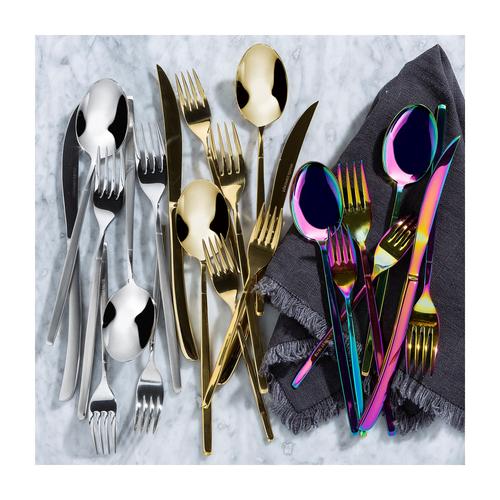  GRACE ÇATAL KAŞIK BIÇAK TAKIMI - 24 PARÇA COLORFUL