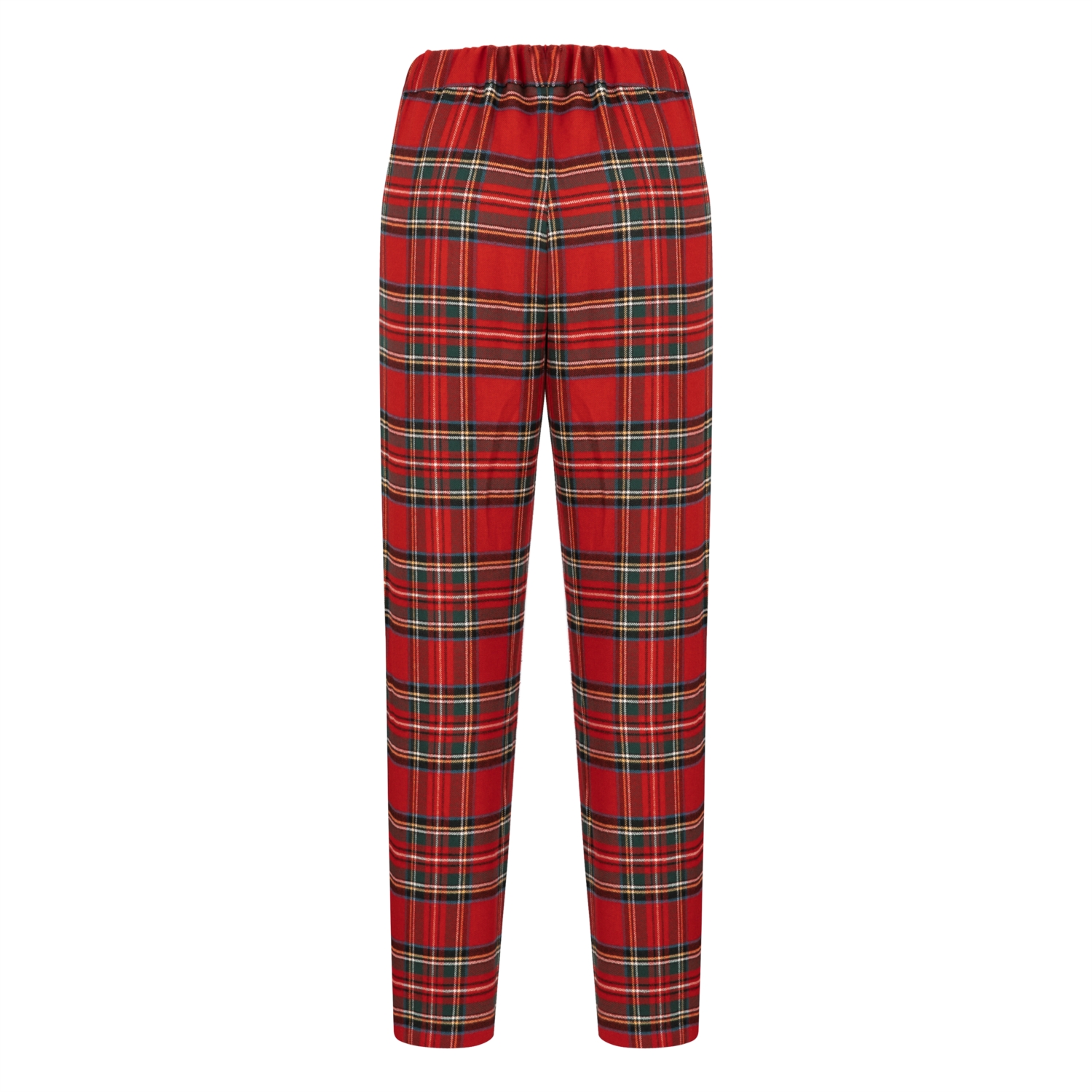 KARE DESENLİ BAĞCIKLI PİJAMA