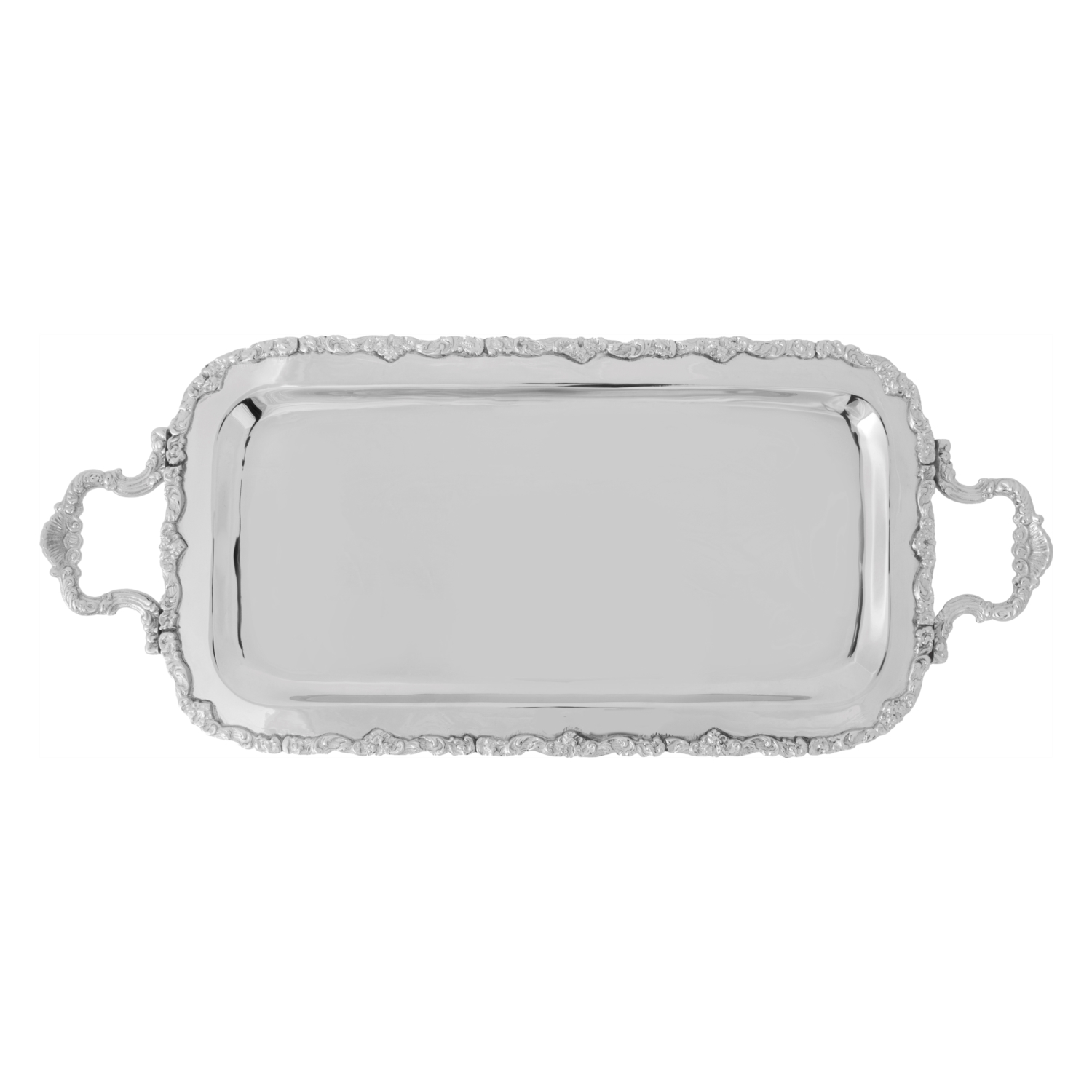 SILVER DEKORATİF TEPSİ 53*23CM