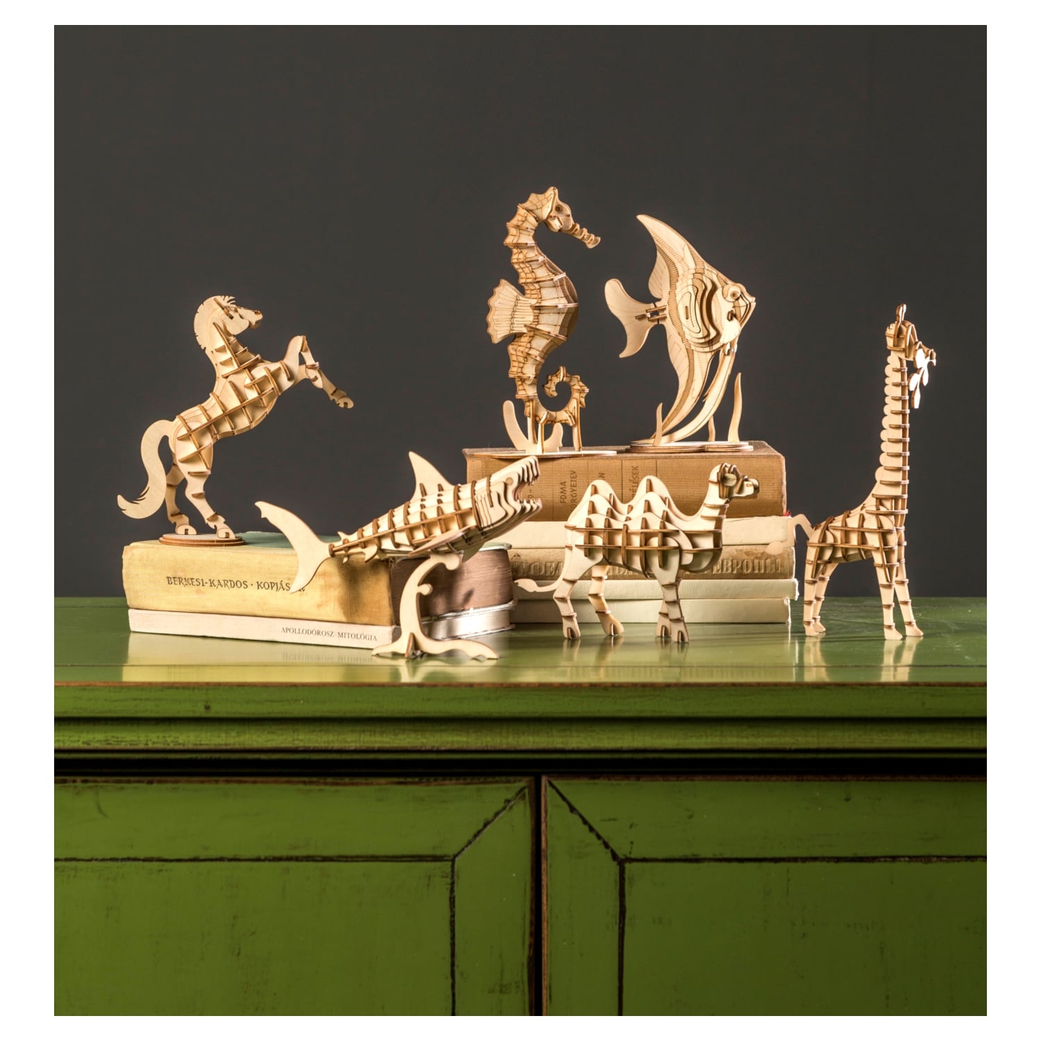 AHŞAP PUZZLE - DENİZ ATI