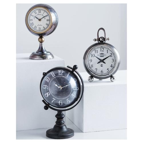  BLACK WORLD MASA SAATİ 30 CM