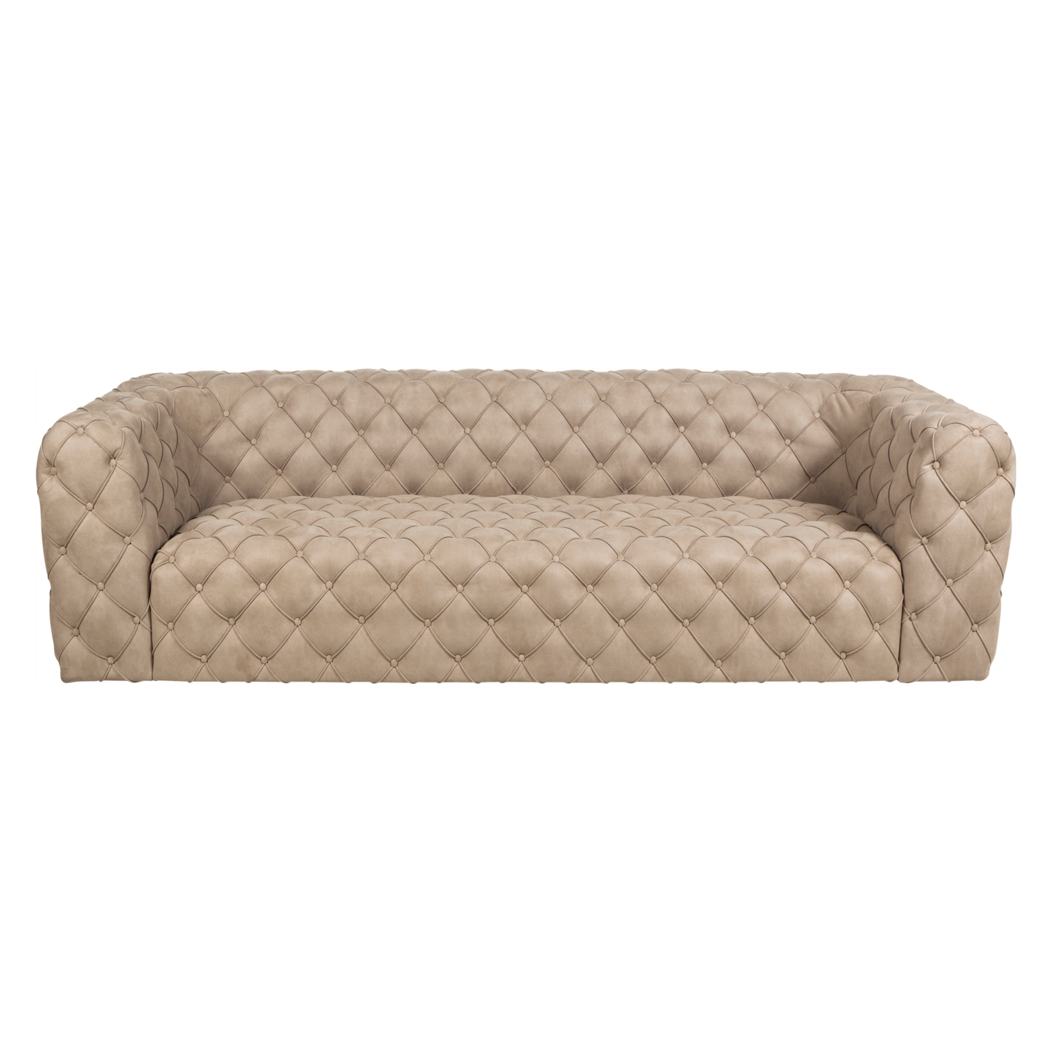 MANHATTAN BEJ NUBUK İKİLİ CHESTER KOLTUK