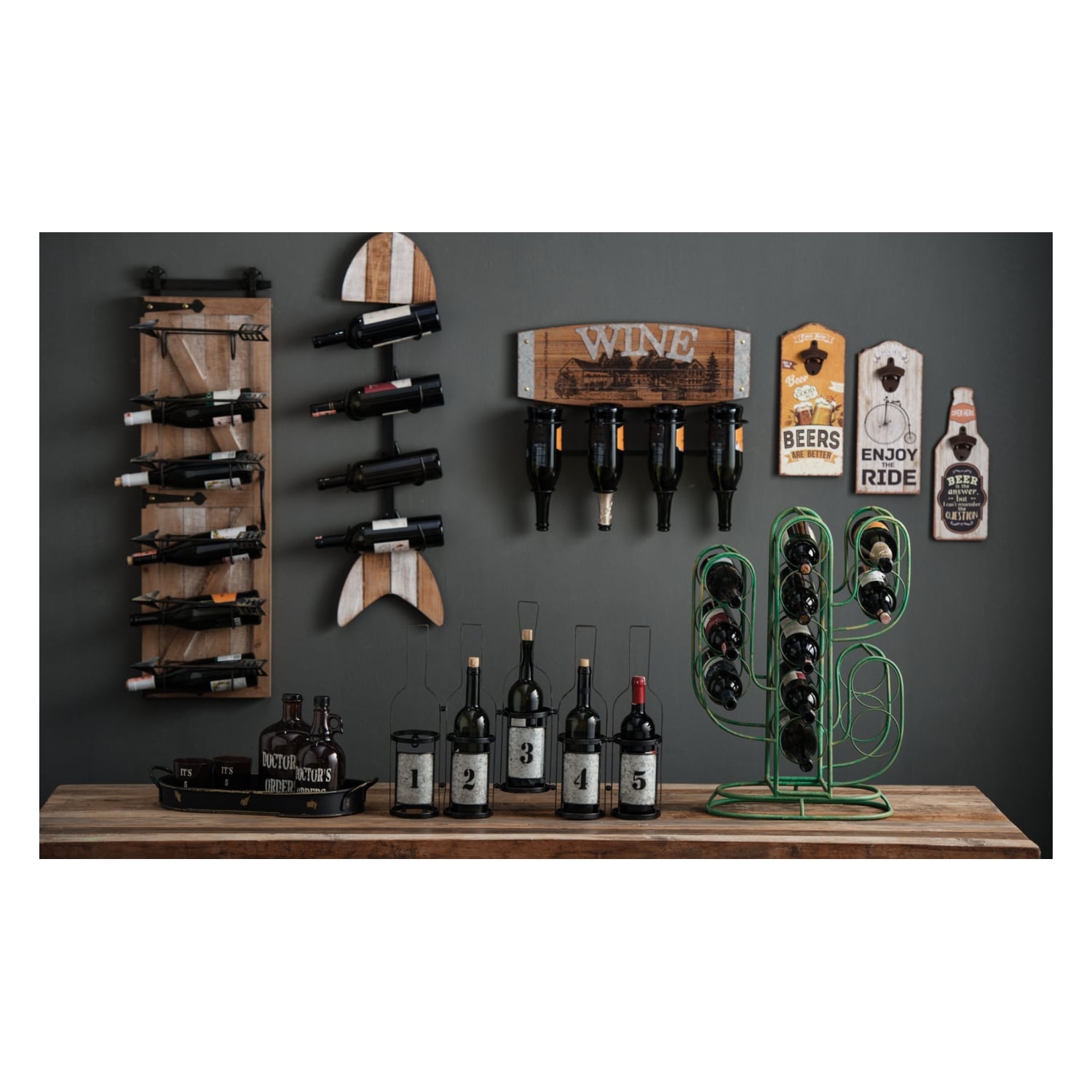 ARROW 6'LI ŞARAP STANDI