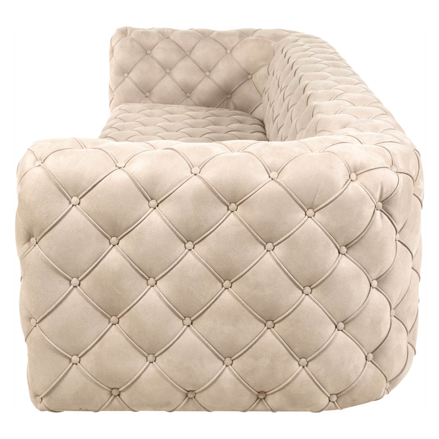 MANHATTAN FİLDİŞİ NUBUK İKİLİ CHESTER KOLTUK