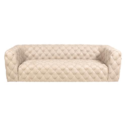  MANHATTAN FİLDİŞİ NUBUK İKİLİ CHESTER KOLTUK