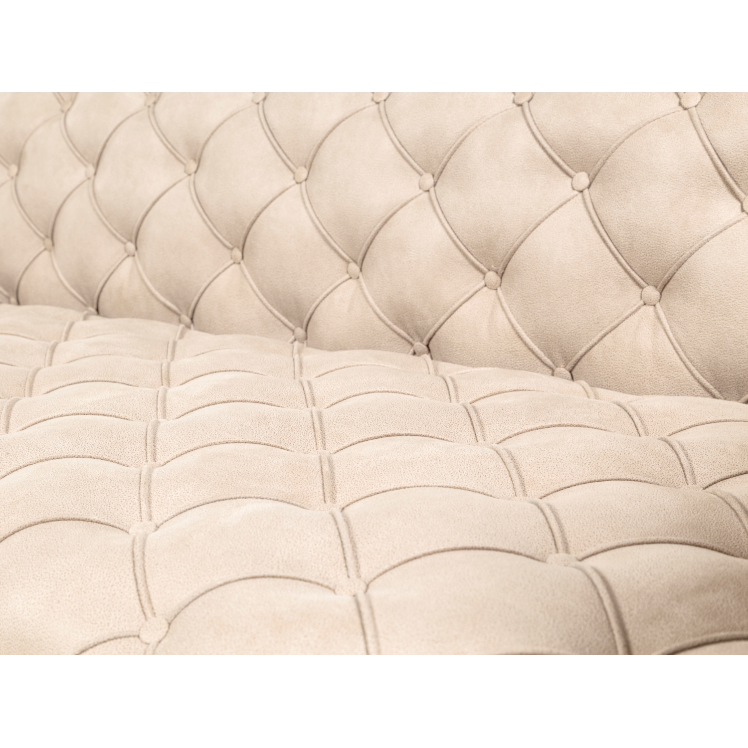 MANHATTAN FİLDİŞİ NUBUK İKİLİ CHESTER KOLTUK