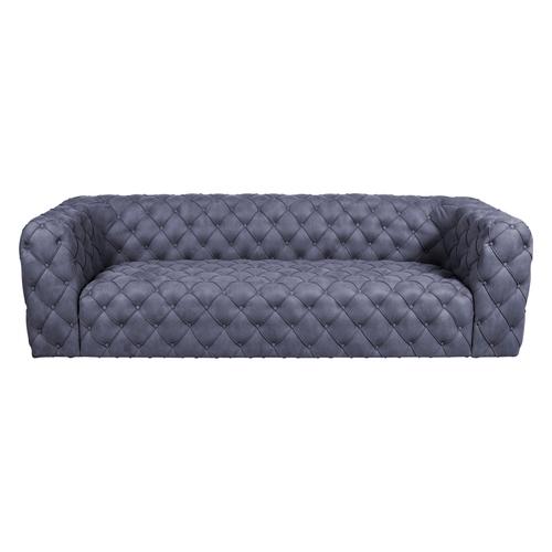  MANHATTAN MAVİ NUBUK İKİLİ CHESTER KOLTUK