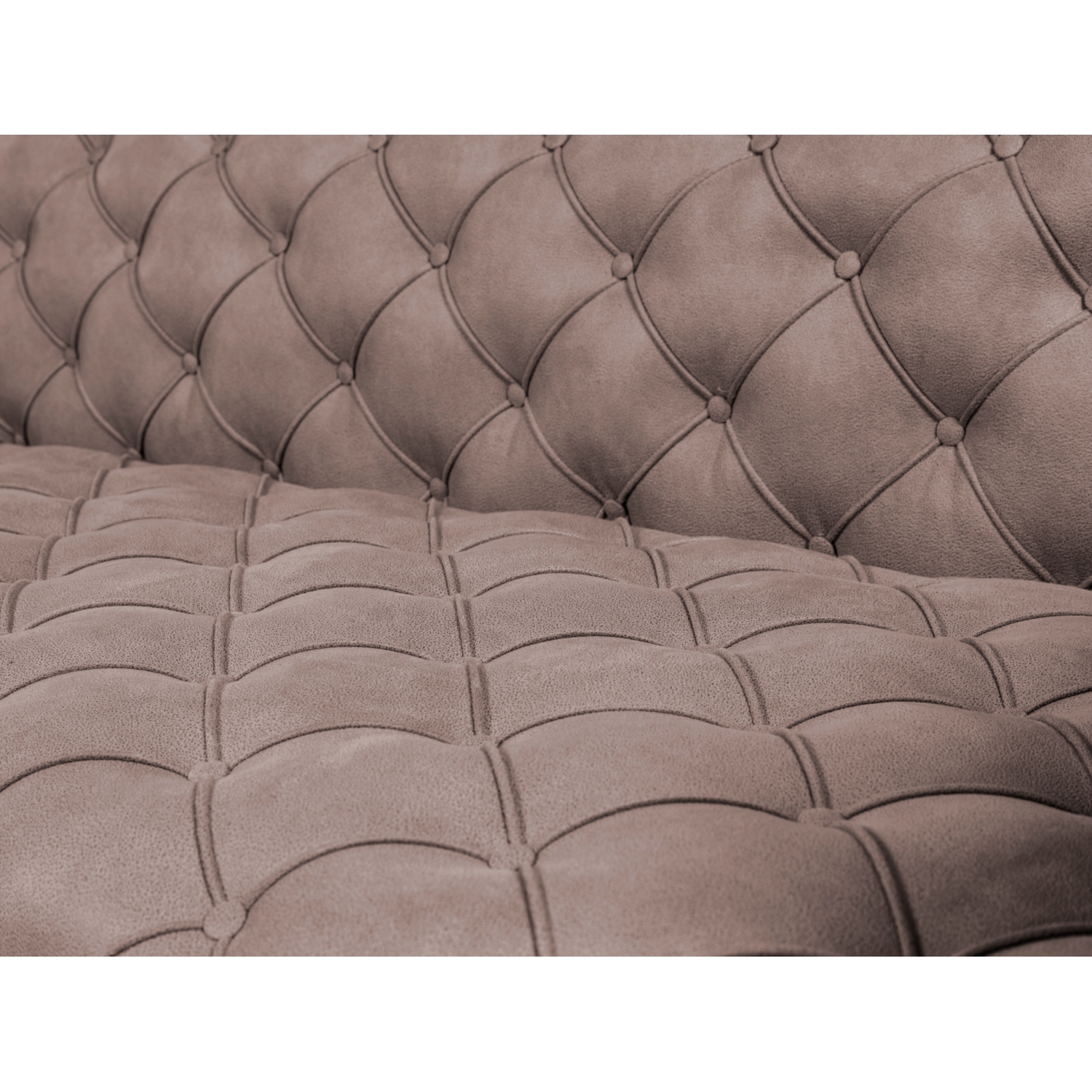 MANHATTAN GRİ NUBUK İKİLİ CHESTER KOLTUK