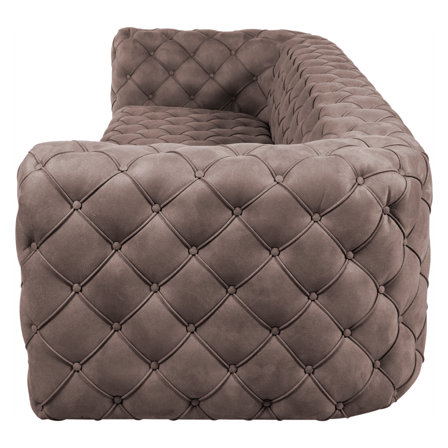 MANHATTAN GRİ NUBUK İKİLİ CHESTER KOLTUK