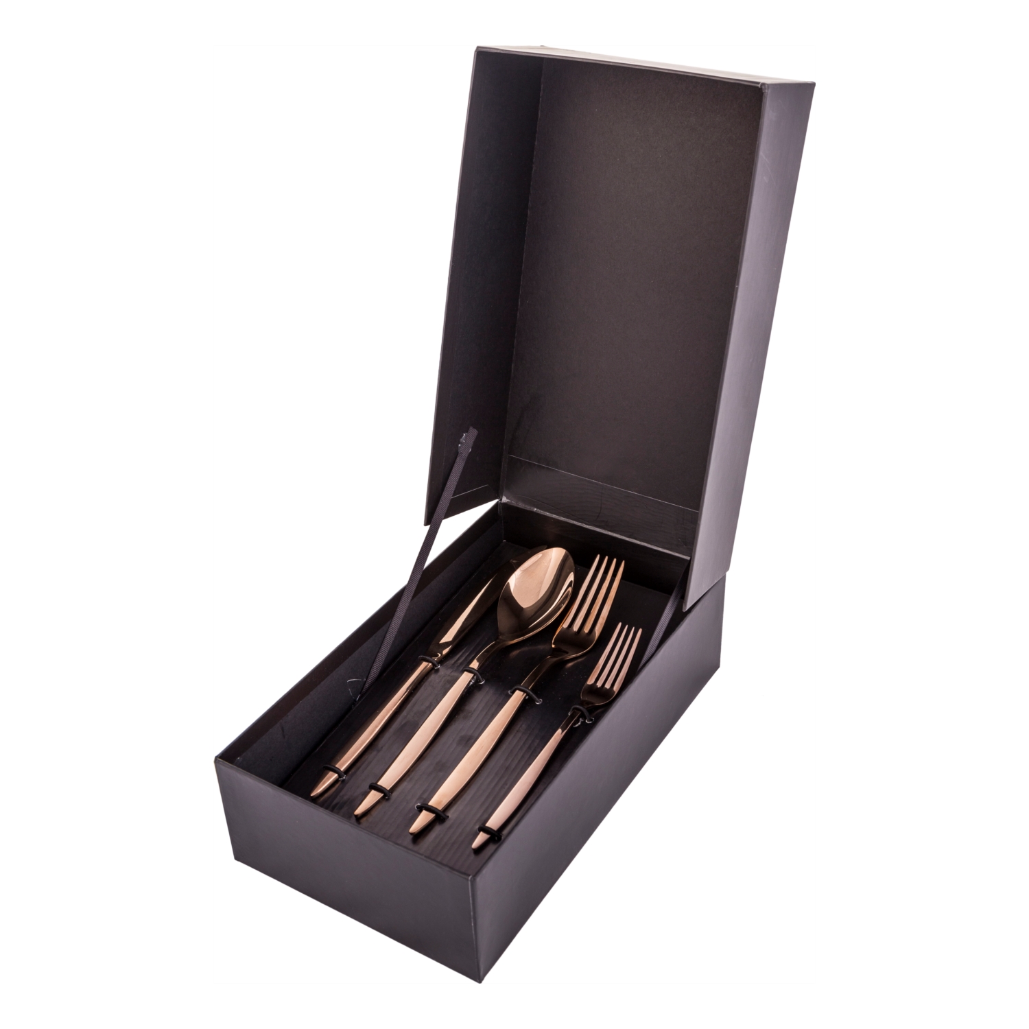 J'ADORE ÇATAL KAŞIK BIÇAK TAKIMI 24 PARÇA - BRONZ