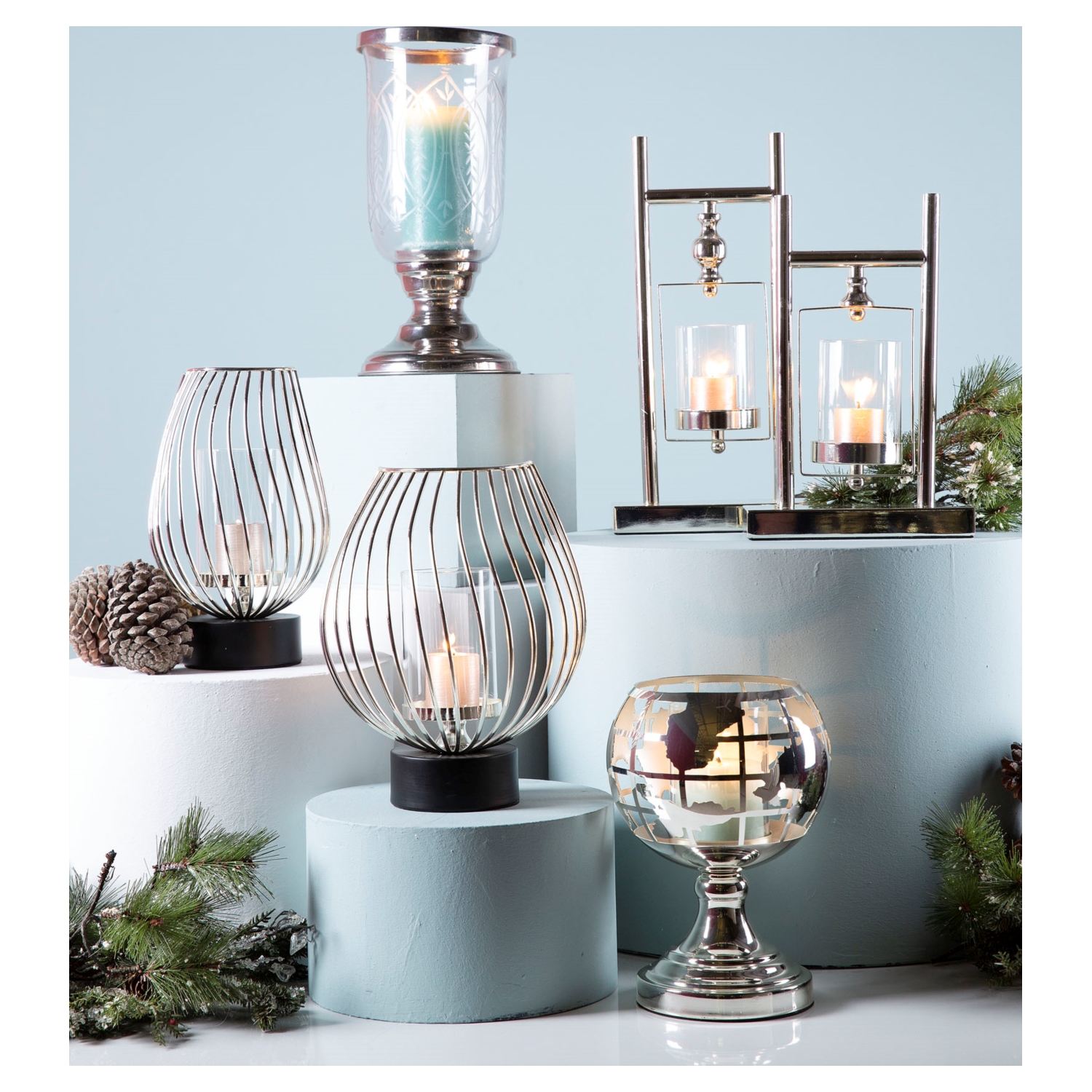 REGINA ŞAMDAN SILVER 10X20X32 CM