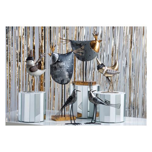  KUŞ METAL BİBLO 20x8x39 CM