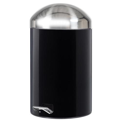  ÇÖP KOVASI PIANO BLACK 20 LT KULPLU KAPAKLI