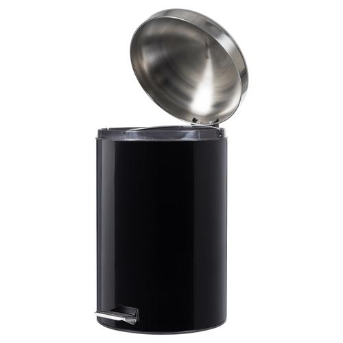  ÇÖP KOVASI PIANO BLACK 20 LT KULPLU KAPAKLI