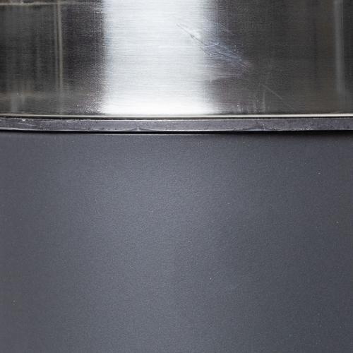  ÇÖP KOVASI ANTRASIT GRI 20 LT KULPLU KAPAKLI