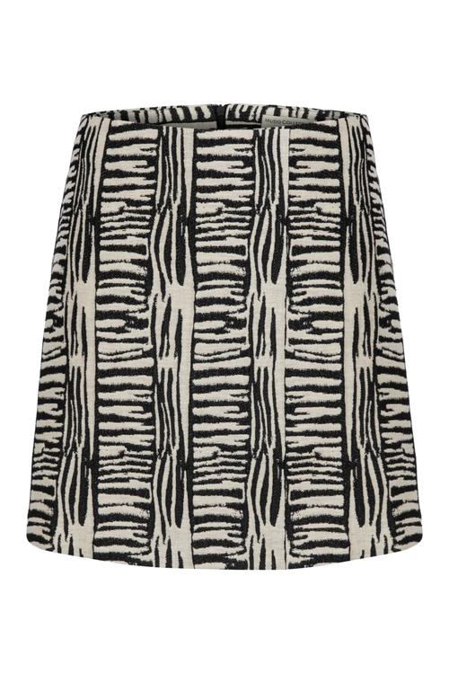  ZEBRA DESENLİ A FORM MİNİ ETEK