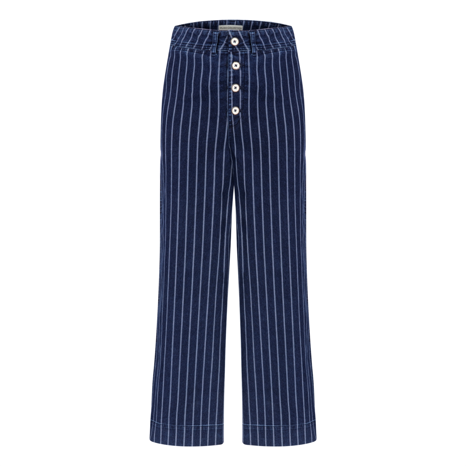 ÇİZGİLİ JEAN PANTOLON